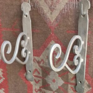 2 Metal Decorative Wall Brackets From India
