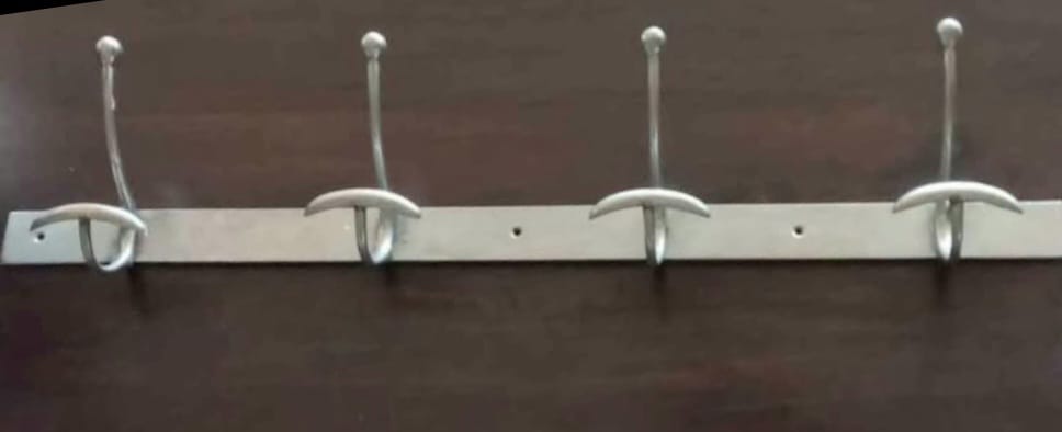 Vintage Looking Brass Coat Hanger