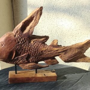 Fish Carving from Teak