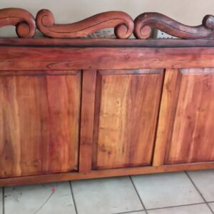 Teak Wooden Queen Headboard