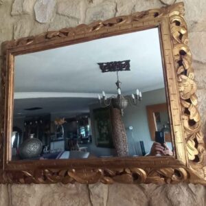 Exotic Hand Crafted Frame Mirror