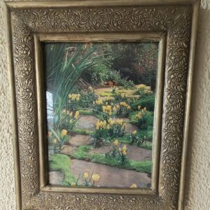 Wooden-Brass Frame From India