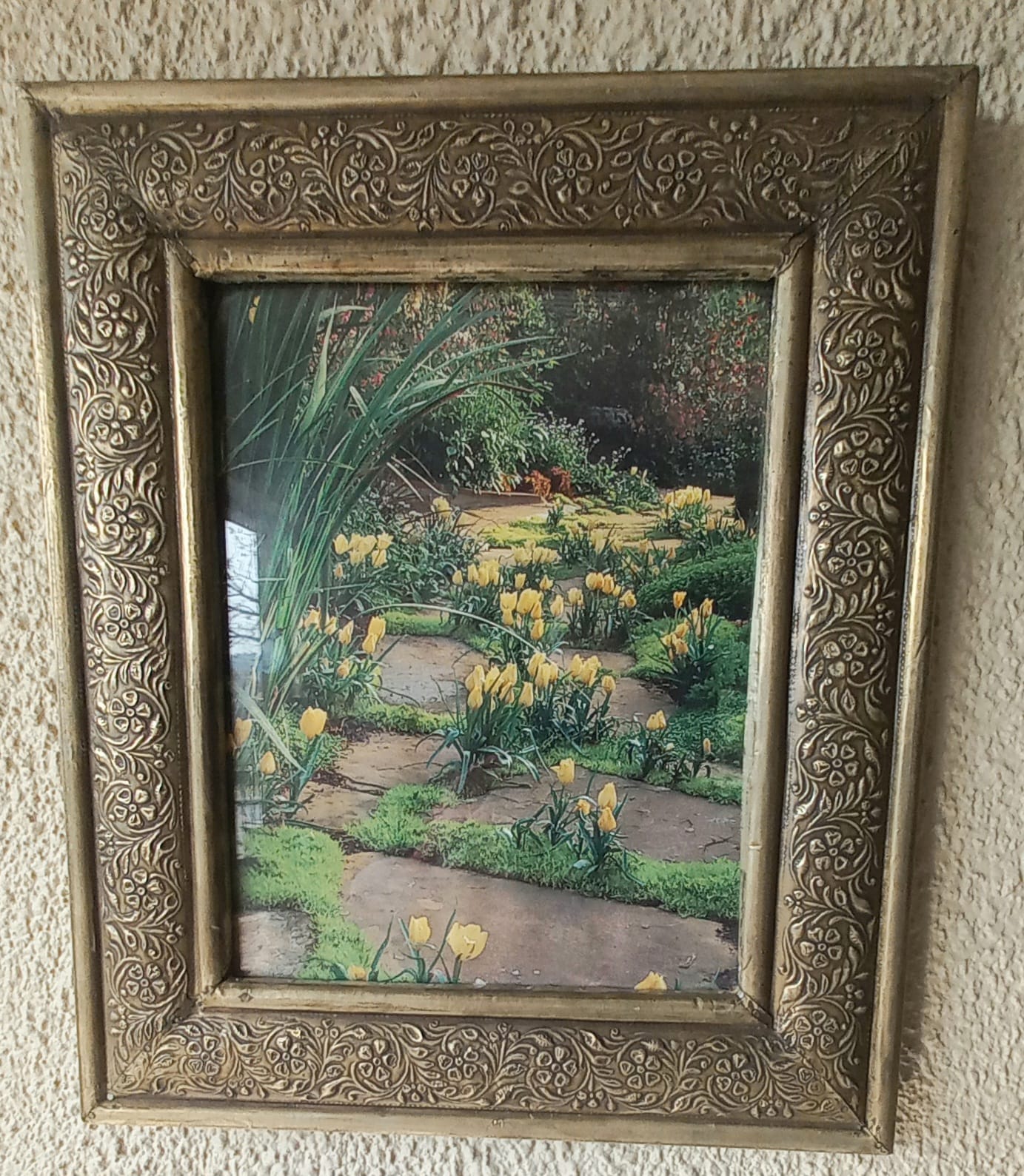 Wooden-Brass Frame From India