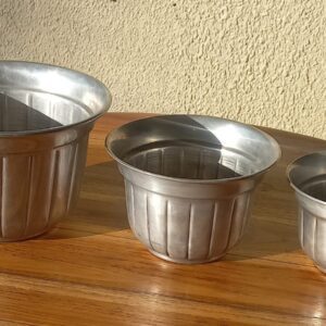 Pewter Vase Set