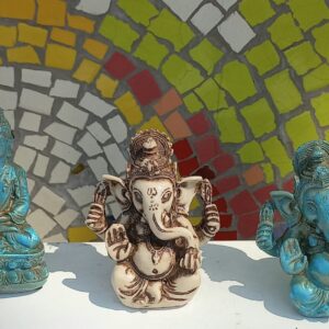 Ganesha and Buddha
