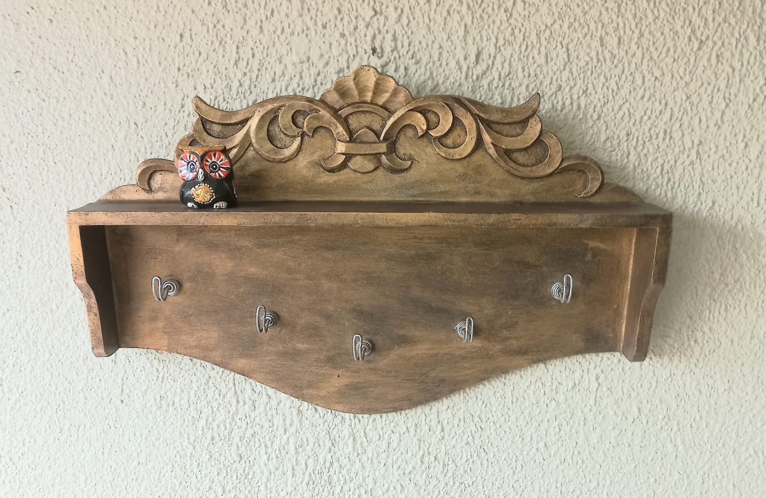 Hooks and Shelf