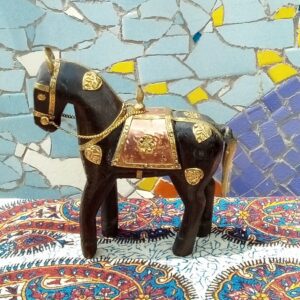 Ornate Wooden Horse