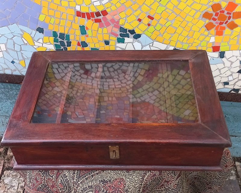 Crafted Wooden Jewellery and Watch Box from India